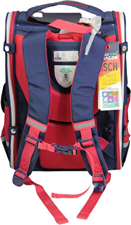 Hello Dragon Okul Çantası Model 5 Red CN0011