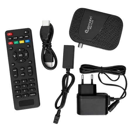 Wismann Tiny Plus W1000 8000 Kanal TKGS Destekli Full HD USB HDMI Dijital Mini Uydu Alıcısı