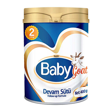 Baby Goat Keçi Sütü Maması 2 Numara 6 ay+ 400 gr