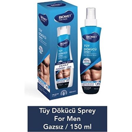 Biowet Tuy Dokucu Bıowet For Men Gazsız Sprey 150 ml