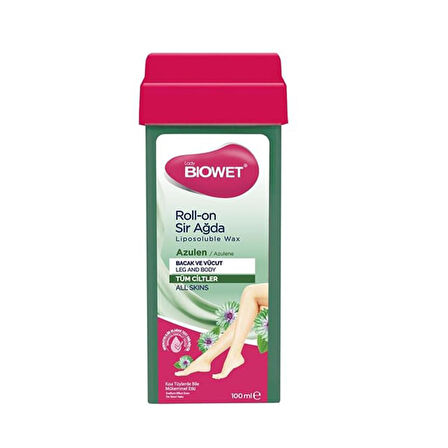 Biowet Roll On Sir Ağda Tüm Ciltler İçin Azulen 100 ml