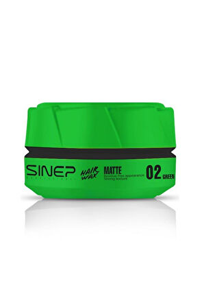 Sinep Mat Görünüm Wax 02 Yeşil 150 Ml