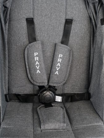 Prava Smart Baston Bebek Arabası - Gri