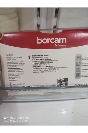 Borcam Baton 250x115mm Dikdörtgen Midi Fırın Kek Kalıbı 1120 cc ORJin. Kutuludur