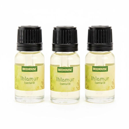 BEEHOUSE Ihlamur 3'lü Paket Esansiyel Buhurdanlık Yağı 10 ml X 3 adet