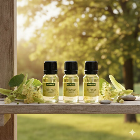 BEEHOUSE Ihlamur 3'lü Paket Esansiyel Buhurdanlık Yağı 10 ml X 3 adet