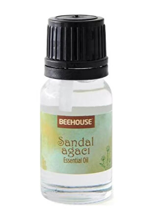 BEEHOUSE Sandal Ağacı 3'lü Paket Esansiyel Buhurdanlık Yağı 10 ml X 3 adet