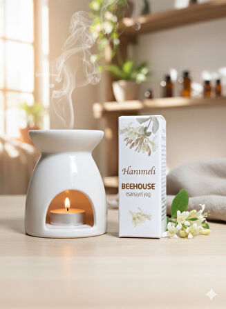 BEEHOUSE Hanımeli 3'lü Paket Esansiyel Buhurdanlık Yağı 10 ml X 3 adet