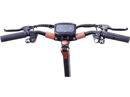 MUKUTA 8 Plus 1200 W 70 km Menzil Elektrikli Scooter Siyah Bakır