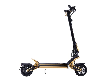 MUKUTA 9 Plus 1600 W 70 km Menzil Elektrikli Scooter Siyah Sarı