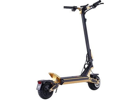 MUKUTA 9 Plus 1600 W 70 km Menzil Elektrikli Scooter Siyah Sarı