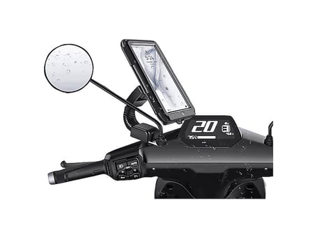 BOOD Scooter, Bisiklet Motosiklet Sarsılmaz Telefon Tutucu Siyah