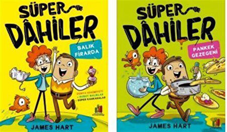 Süper Dahiler Kahkaha Seti (2 Kitap) / James Hart