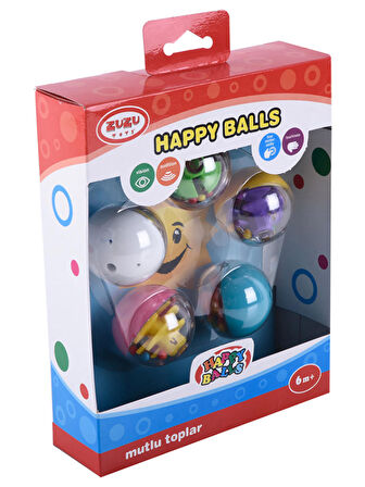 Zuzu Toys Mutlu Toplar 6+ Ay