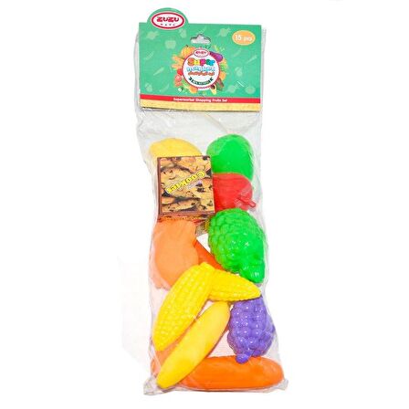 Alışveriş Seti 15 Parça (Poşetli)