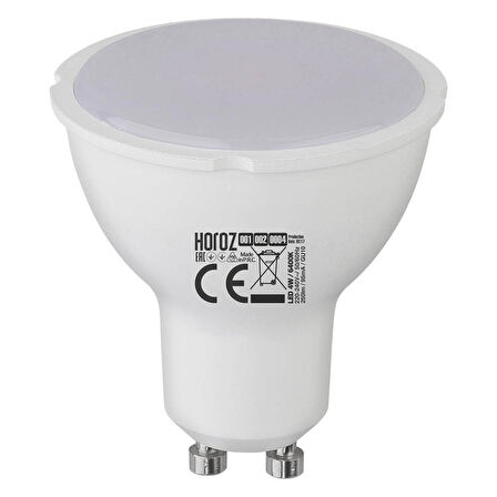 HOROZ PLUS-5W BEYAZ LED AMPUL (GU-10 DUY)