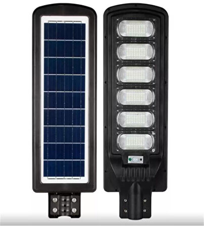 Horoz Compact 300w Led Solar Sokak Armatürü 1567Lm 6400k SMD Led Beyaz Işık Su Geçirmez Kumandalı