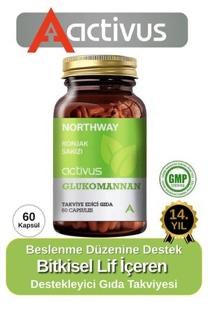 GLUKOMANNAN- KONJAK SAKIZI 60 KAPSÜL