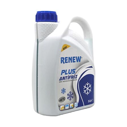 Renew Plus Antifriz -40 Derece 3 Lt - 4 Mevsim Kullanılır