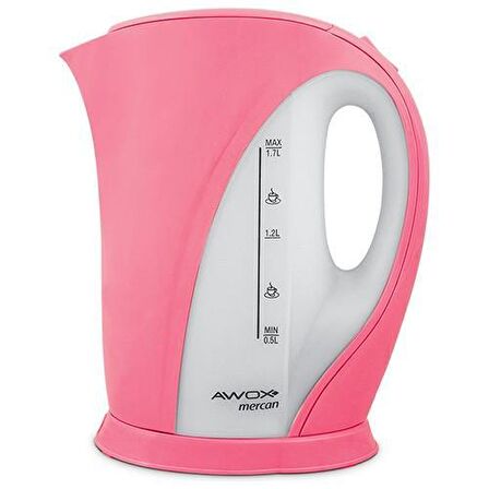 Awox Mercan Işıklı Plastik 1.8 Lt Kettle