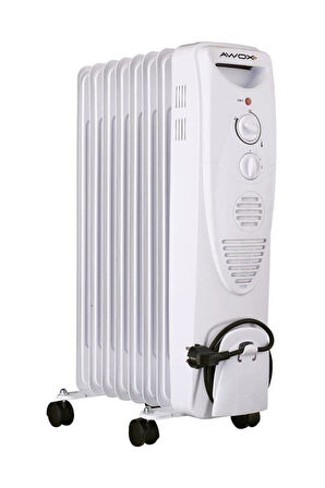 Awox 12F Dilim Plus Fanlı 2900 W Yağlı Radyatör Beyaz