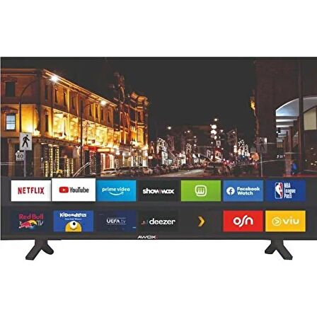 Awox B234300 43" 109 Ekran Uydu Alıcılı Full HD VİDAA Smart LED TV (Çerçevesiz)