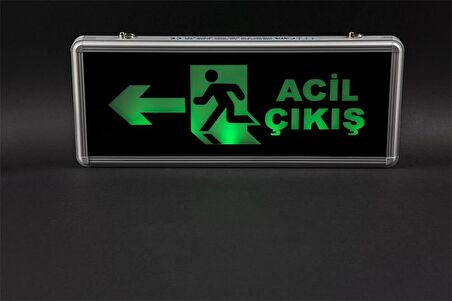 Cata 3 Saat Şarjlı Ledli Exit Armatür CT-9179