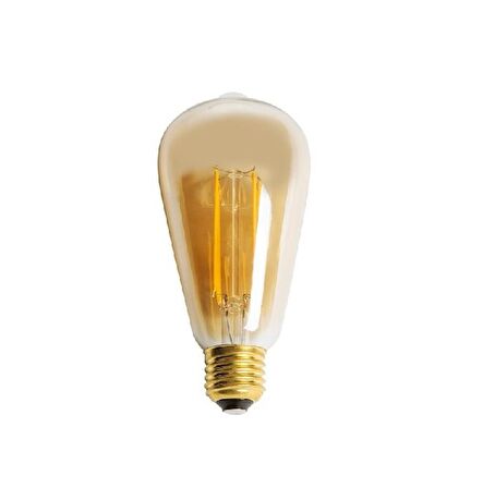 Cata 6w Rustik Led Ampul CT-4284 - Amber Renk