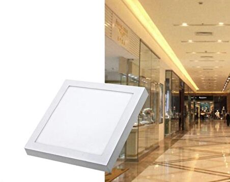 Cata 30W Sıva Üstü Kare Led Armatür CT-5274 - Günışığı