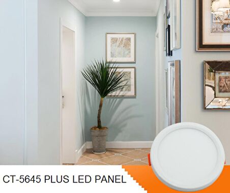 Cata 6 W Ayarlanabilir Plus Led Panel CT-5645 - Beyaz Işık