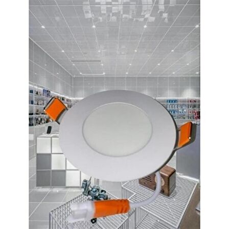 CATA 3W SLIM LED PANEL BEYAZ CATA