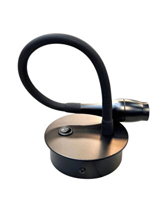 Cata Siyah 3W 3200K Gün Işığı Baykuş Dekoratif Led Aplik CT-5232