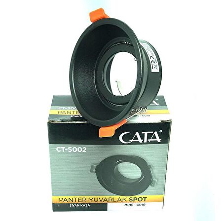 Ct-5002 Cata Panter Yuvarlak Spot (Siyah Kasa)