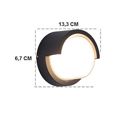 Cata Sıva Üstü Led Aplik 7w Günışığı Renk CT-7077