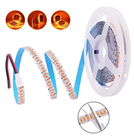 Ct-4538 Cata Gold İç Mekan 12 W 240 Çipli Yüksek Lumen Şerit Led Amber Renk