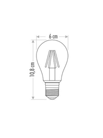 CATA 8W EDİSON DİMLENEBİLİR LED AMPUL GÜNIŞIĞI CT-4218G