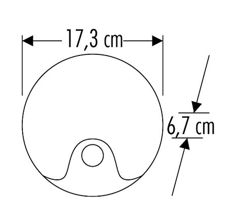 Cata Ct 7092 12W Sıva Üstü Sensörlü Modern Armatür