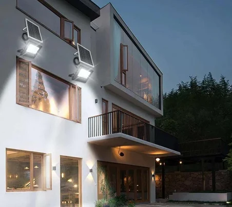 150W Kumandalı  Led Solar Projektör CT-4649 Cata