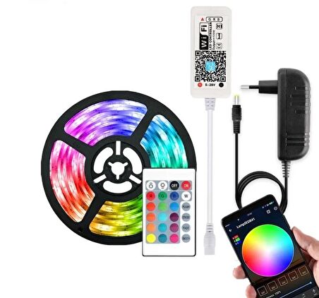 Cata Ct-4030 Akıllı Rgb Led Şerit 18W 120Lm MTE0291