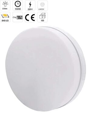 CATA 55 W SIVA ÜSTÜ X PLUS LED PANEL BEYAZ (CT-5665)