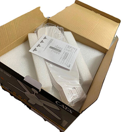 CATA CT-1157 FIRTINA 3 RENK LEDLİ PERVANELİ 122W DİMMERLİ ARMATÜR