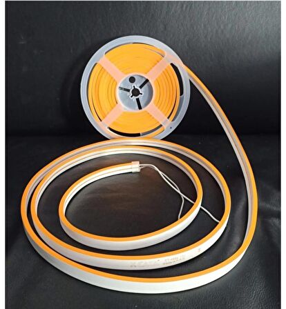 CATA 12 VOLT NEON LED AMBER RENK 5 METRE