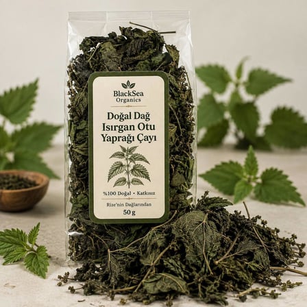 Blacksea S – Doğal Dağ Isırgan Otu Yaprağı Çayı (50 G)