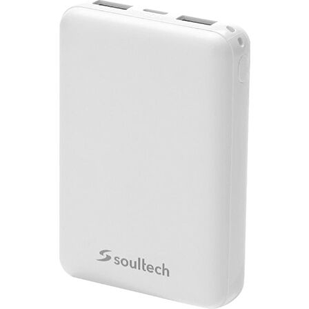 Soultech BT035B Comfort Plus 10000 mAh Powerbank Beyaz