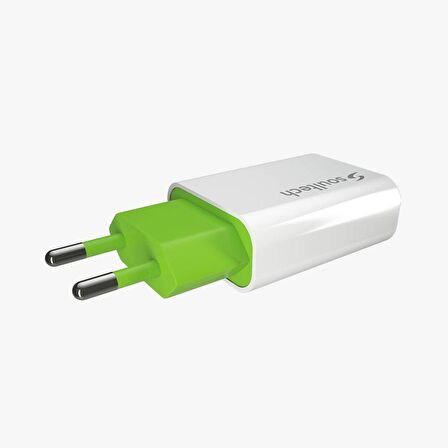 Soultech SC112B Comfort 2100 Mah Beyaz Iphone Seyahat Şarj Cihazı ve Kablo