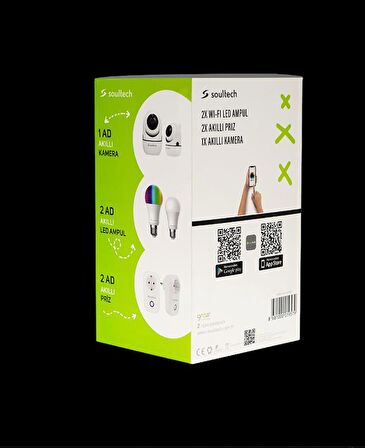 Soultech Akıllı Ev Ürünleri Paketi 5in1 - AEPAKET 
