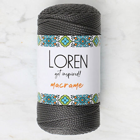 Loren Macrame Füme El Örgü İpi - RM 067 - 34341