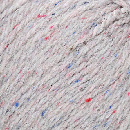 La Mia Re-Tweed Açık Gri Melanj El Örgü İpi - L156