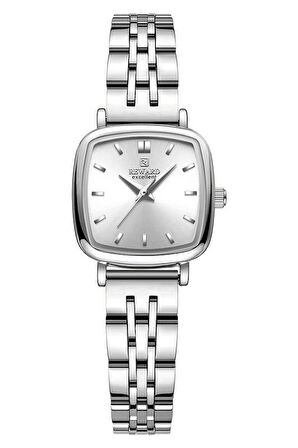Reward RWA147051 Kare Küçük Minimal Çelik Kadın Kol Saati