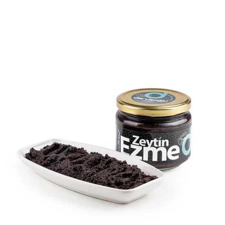 Siyah Zeytin Ezmesi 280 Gr Cam Kavanoz
